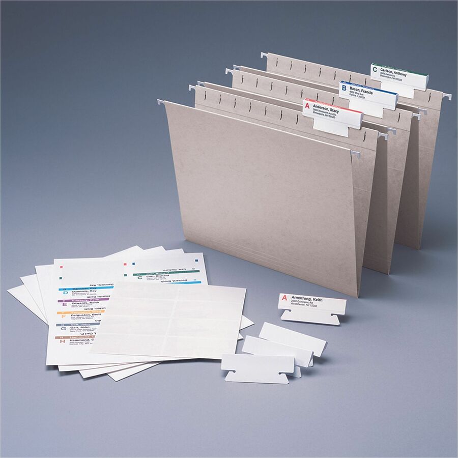 Smead Viewables Multipurpose Labels for Hanging Folders - Laser, Inkjet - 160 / Pack