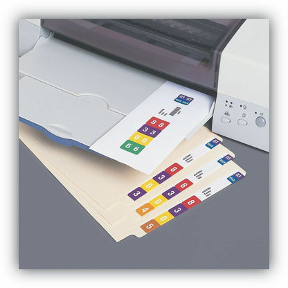 Smead Smartstrip Labeling System ColorBar Refill Labels - 7 1/2" Width x 1 1/2" Length - Inkjet
