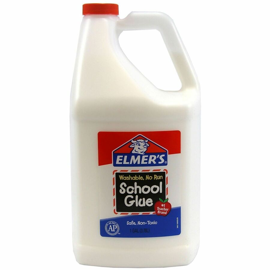 Elmer's Washable School Glue - 1 gal - White - 1 Each