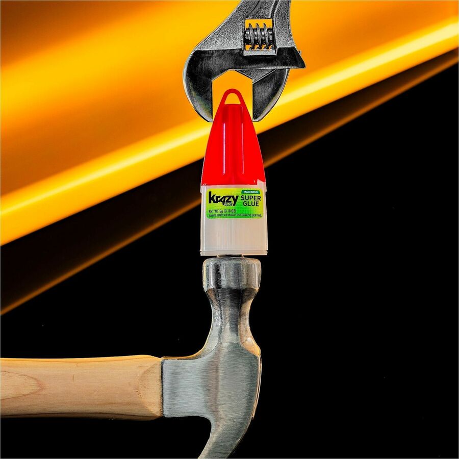 Krazy Glue Extra-Strength Advanced Formula - 0.18 oz - Clear - 1 Each