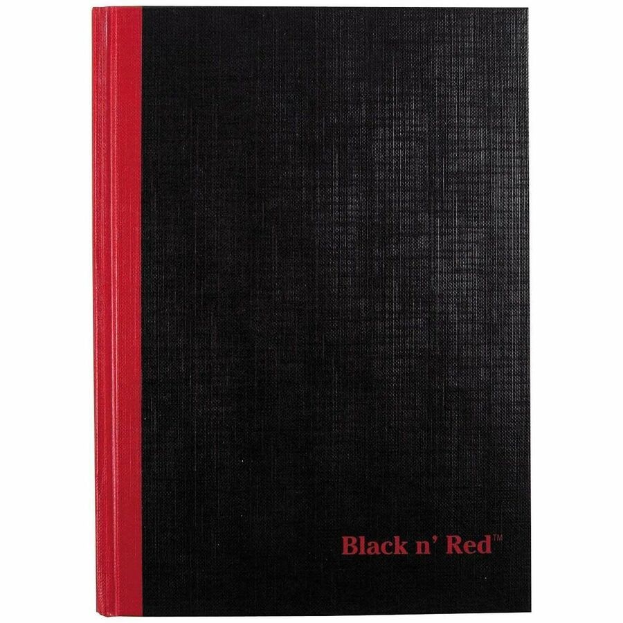 ACCO Casebound Ruled Notebooks - A5 - 96 Sheets - Sewn - 24 lb Basis Weight - A5 - 5 5/8" x 8 1/4" Sheet Size - White Pa
