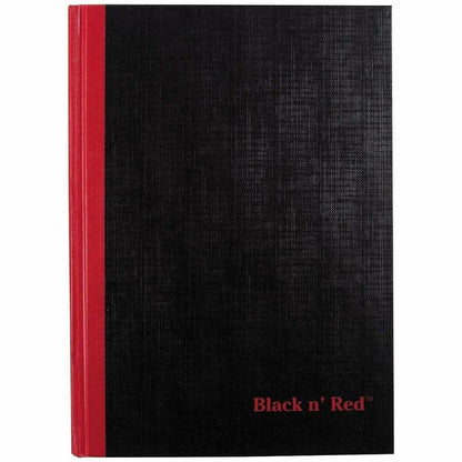 ACCO Casebound Ruled Notebooks - A5 - 96 Sheets - Sewn - 24 lb Basis Weight - A5 - 5 5/8" x 8 1/4" Sheet Size - White Pa