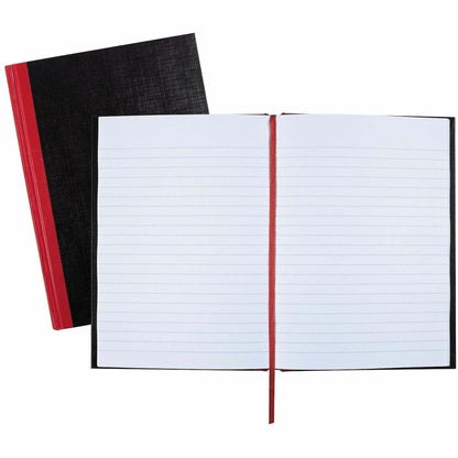 ACCO Casebound Ruled Notebooks - A5 - 96 Sheets - Sewn - 24 lb Basis Weight - A5 - 5 5/8" x 8 1/4" Sheet Size - White Pa