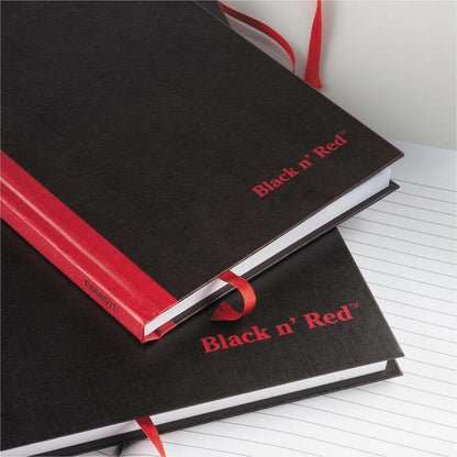ACCO Casebound Ruled Notebooks - A5 - 96 Sheets - Sewn - 24 lb Basis Weight - A5 - 5 5/8" x 8 1/4" Sheet Size - White Pa