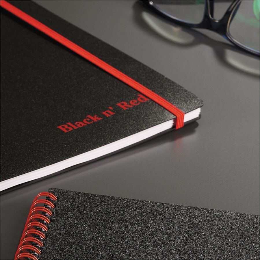 ACCO Polypropylene Notebook - Letter - 70 Sheets - Double Wire Spiral - Ruled Margin - 24 lb Basis Weight - Letter - 8 1
