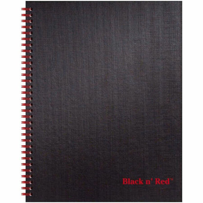 ACCO Hardcover Business Notebook - 70 Sheets - Double Wire Spiral - 24 lb Basis Weight - Letter - 8 1/2" x 11" Sheet Siz
