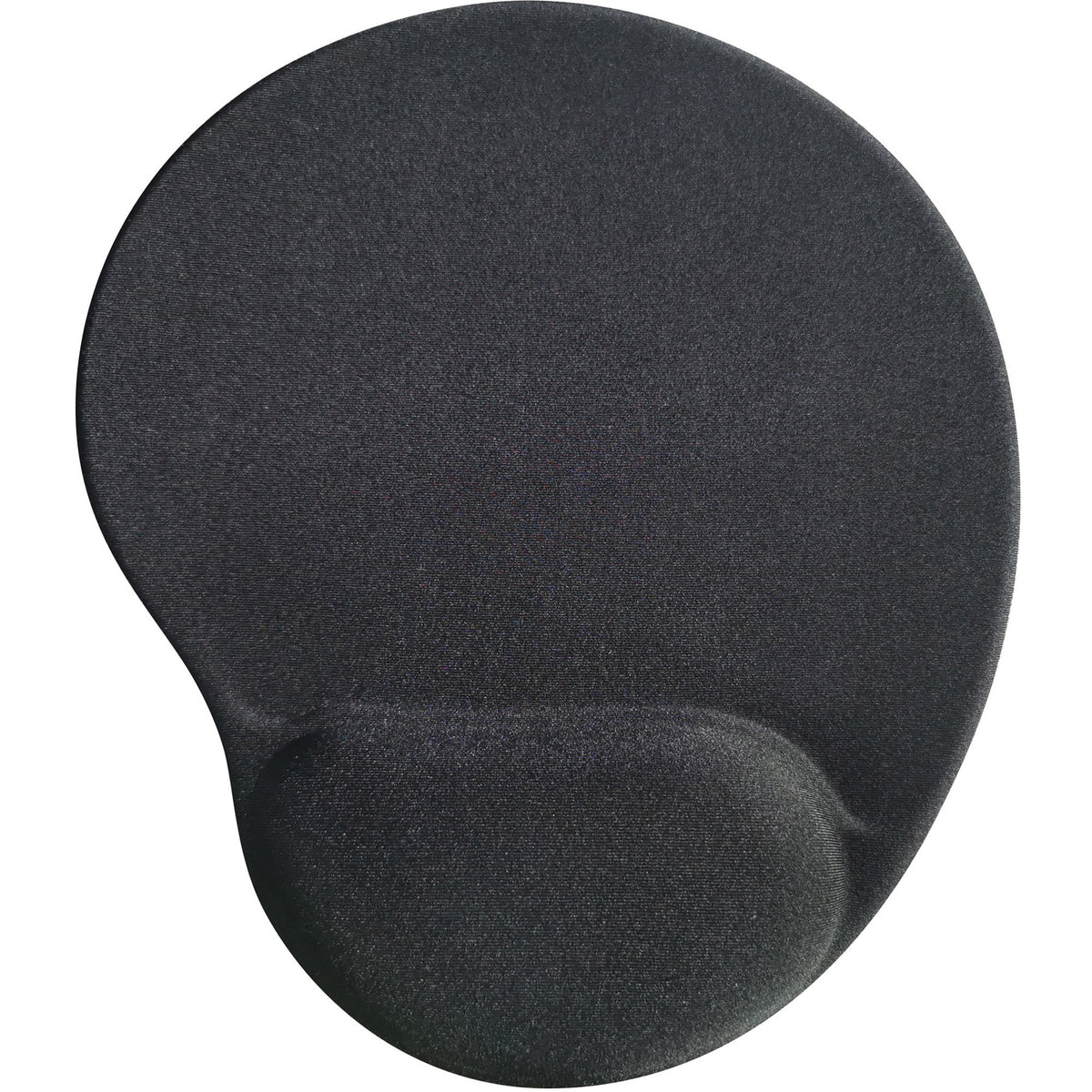 Compucessory Gel Mouse Pads - 9" Height x 10" Width x 1" Depth - Black - Gel - 1 Each