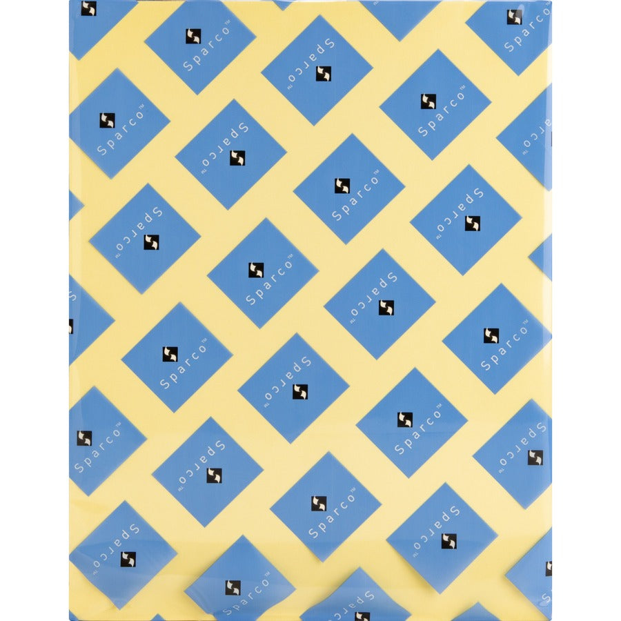 Sparco Premium Copy Paper - Canary - Letter - 8 1/2" x 11" - 20 lb Basis Weight - Sustainable Forestry Initiative (SFI) 
