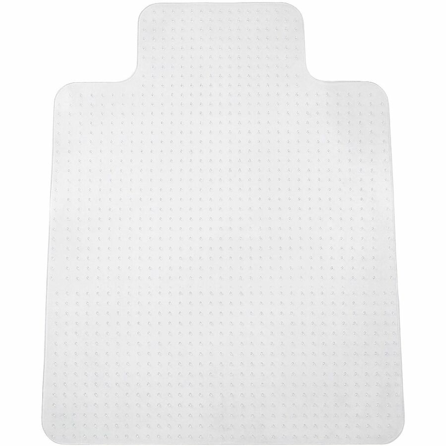 Lorell Economy Low-Pile Chair Mat with Lip - 36" x 48" - Carpeted Floor - 36" Width x 48" Depth x 0.086" Thickness - 1 E