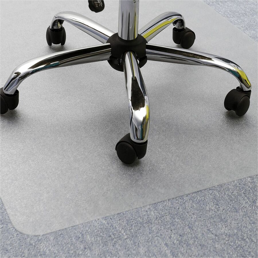 Lorell Economy Low-Pile Chair Mat Rectangular - 48" x 60" - Carpeted Floor - 48" Width x 60" Depth x 0.086" Thickness - 