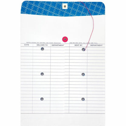 Quality Park 10 x 13 Treated Inter-Departmental Envelopes - Inter-department - #13 1/2 - 10" Width x 13" Length - 28 lb 