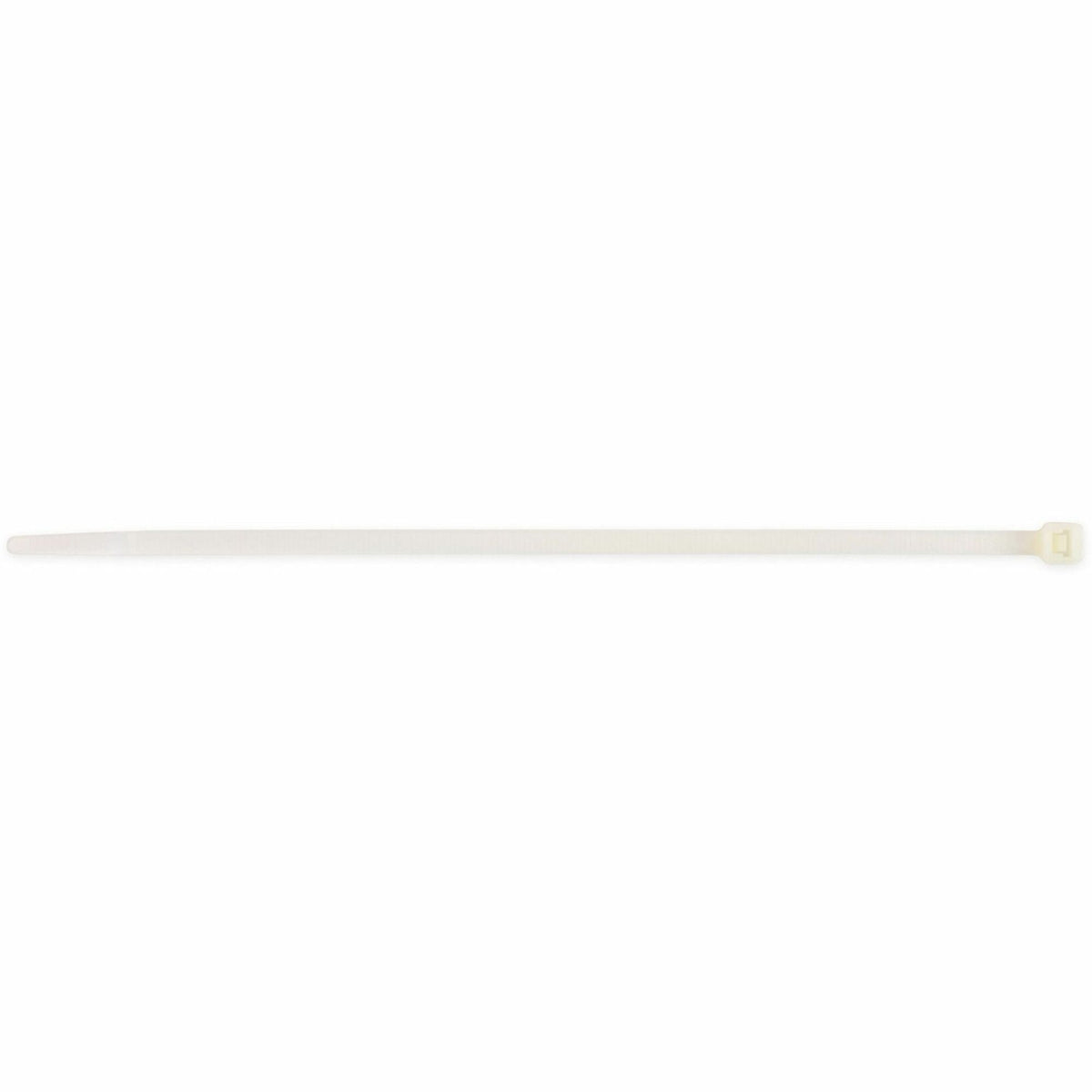 Tatco Tamper-proof Cable Ties - Cable Tie - Natural - 8" Length - 1000 / Pack