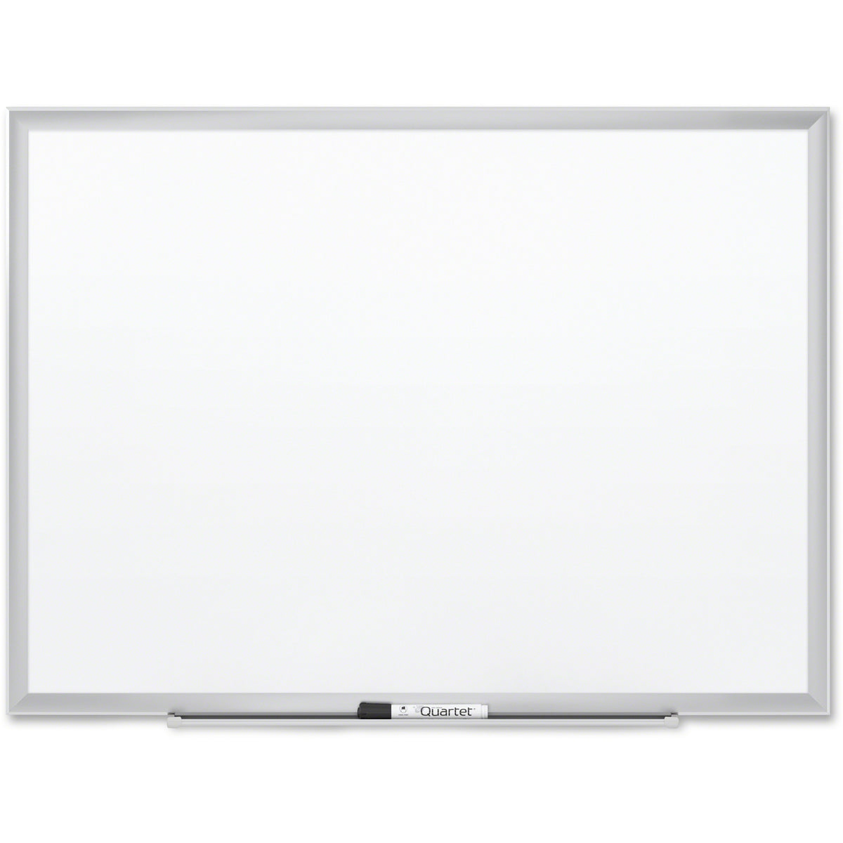 Quartet Classic Premium Porcelain Magnetic Boards - 48" (4 ft) Width x 36" (3 ft) Height - White Porcelain Surface - Sil