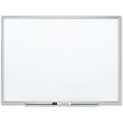 Quartet Classic Premium Porcelain Magnetic Boards - 48" (4 ft) Width x 36" (3 ft) Height - White Porcelain Surface - Sil