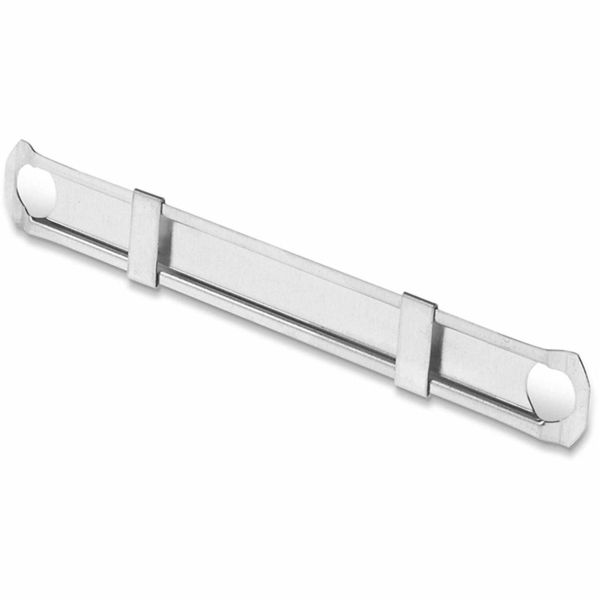 ACCO File Fastener Base - Standard - 1" Size Capacity - Heavy Duty, Coined Edge, Self-adhesive - Metal - 100 / Box