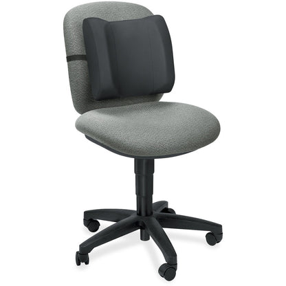 Fellowes Standard Backrest - Black - High Density Foam (HDF) - 1 Each