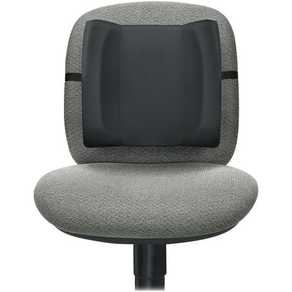 Fellowes Standard Backrest - Black - High Density Foam (HDF) - 1 Each
