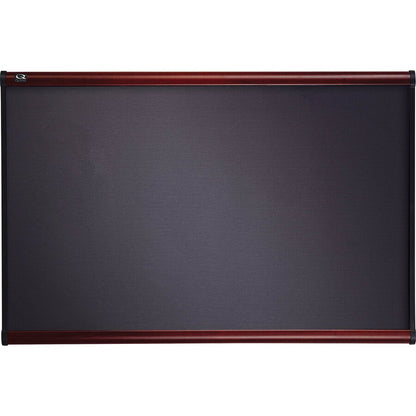 Quartet Prestige Bulletin Board - 36" Board Height x 48" Board Width - Brown Cork Surface - Self-healing, Durable - Ligh
