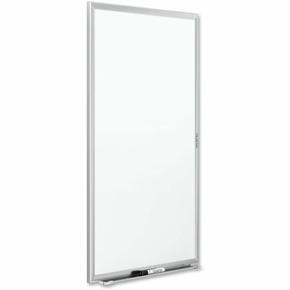 Quartet Classic Whiteboard - 72" (6 ft) Width x 48" (4 ft) Height - White Melamine Surface - Silver Aluminum Frame - Hor
