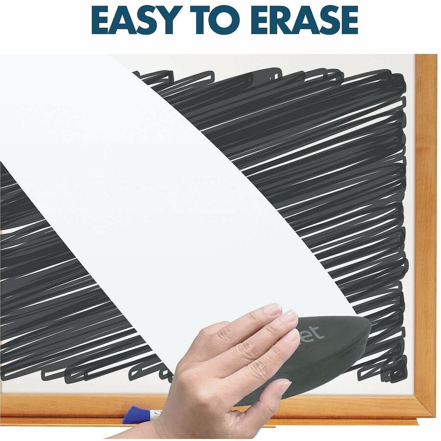 Quartet Standard Combination Whiteboard/Cork Bulletin Board - 48" (4 ft) Width x 36" (3 ft) Height - White Melamine Surf