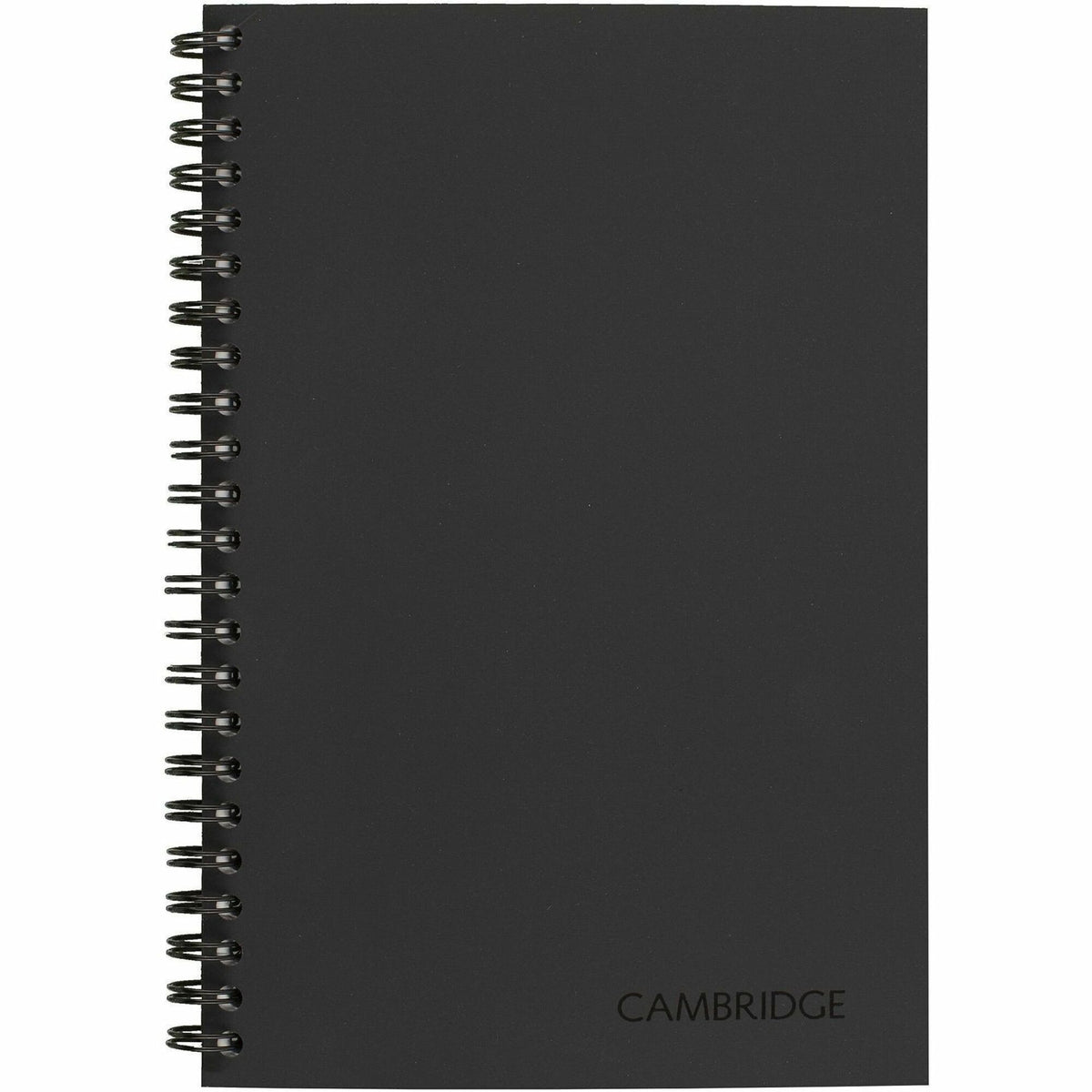 Cambridge Limited Business Notebooks - 80 Sheets - Wire Bound - College Ruled Front Ruling - 0.28" Ruled - 20 lb Basis W