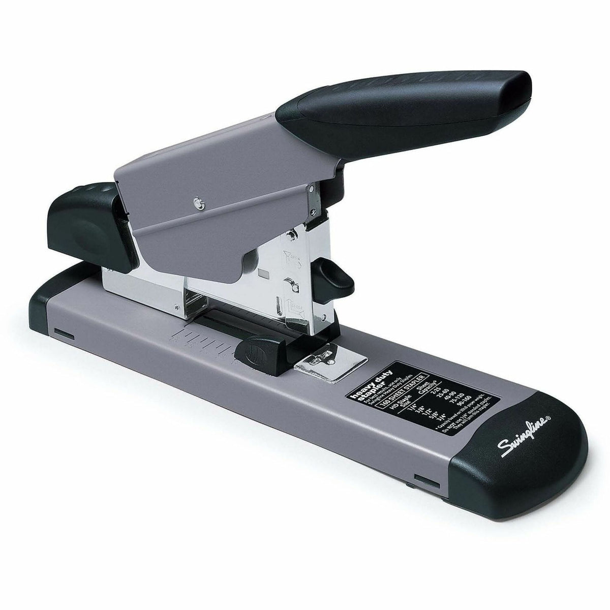 Swingline Heavy-Duty Stapler - Staples Upto 160 Sheet of 20lb Paper - Holds Upto 210 Staple - Full Strip - 2.63" Throat 