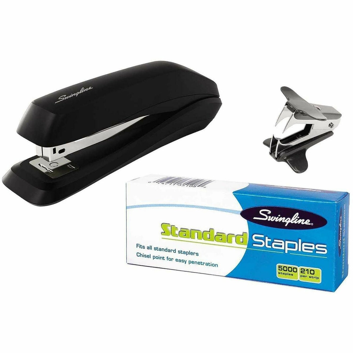 Swingline Standard Stapler Value Pack - Staples Upto 15 Sheet of 20lb Paper - Holds Upto 210 Staple - Full Strip - Stapl