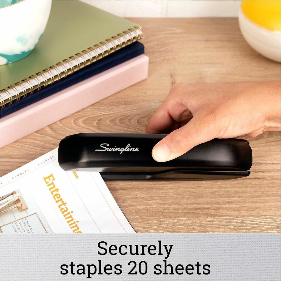 Swingline Standard Stapler Value Pack - Staples Upto 15 Sheet of 20lb Paper - Holds Upto 210 Staple - Full Strip - Stapl