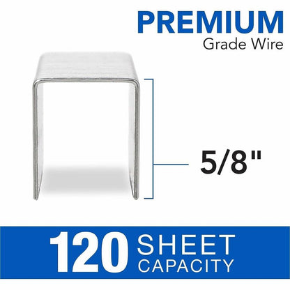 Swingline LightTouch Heavy-Duty Staples - Heavy Duty - 5/8" Leg - Holds 120 Sheet(s) - Heavy Duty, Chisel Point - 100 Pe