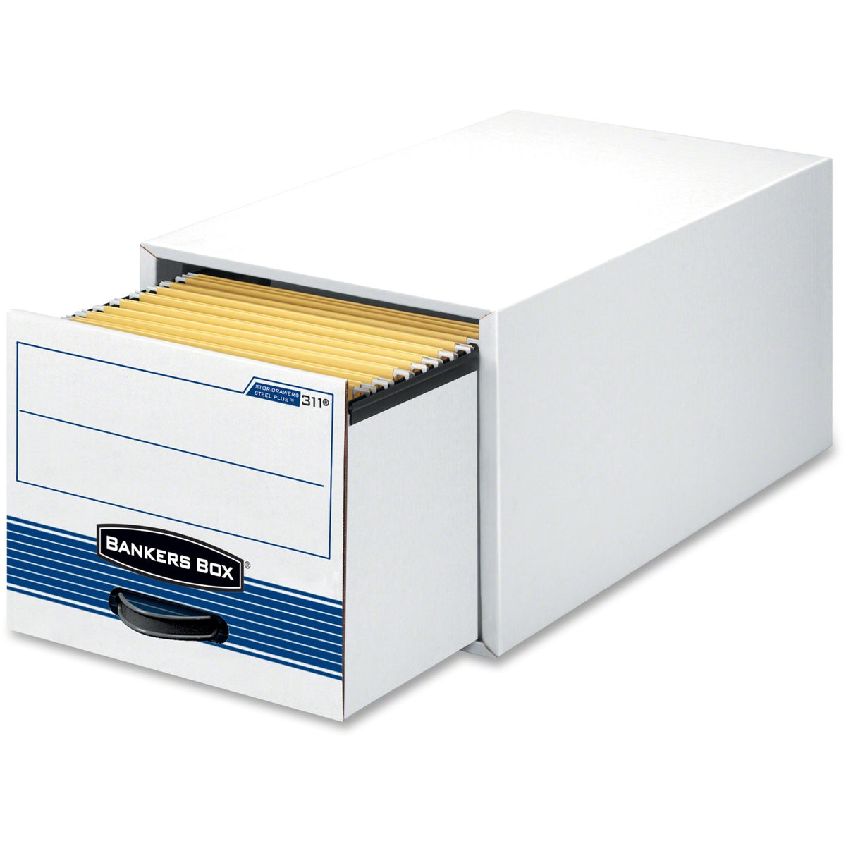 Bankers Box Stor/Drawer Steel Plus Letter-size File Storage Boxes - Internal Dimensions: 12.50" Width x 23.25" Depth x 1