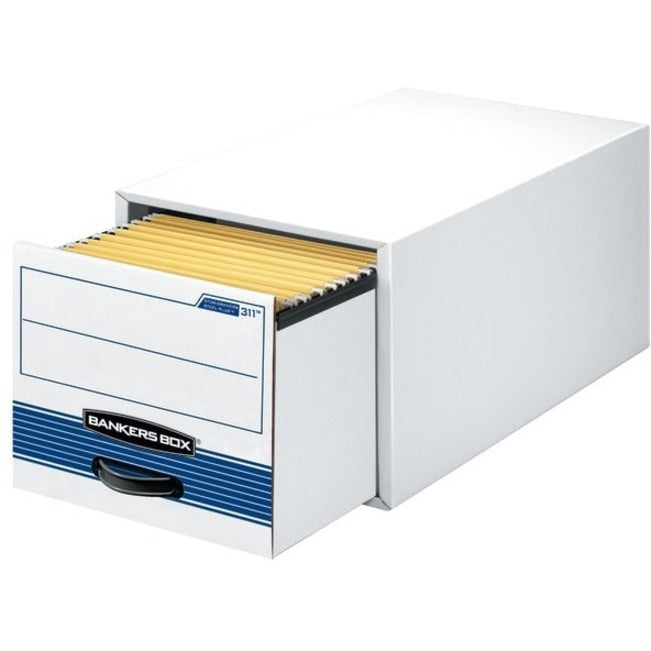 Bankers Box Stor/Drawer Steel Plus Legal-size File Storage Boxes - Internal Dimensions: 15.50" Width x 23.25" Depth x 10