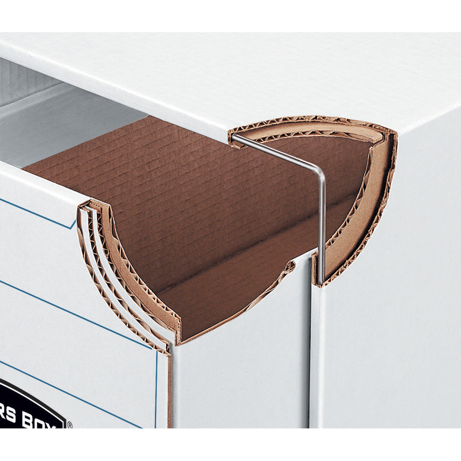 Bankers Box Stor/Drawer Steel Plus Legal-size File Storage Boxes - Internal Dimensions: 15.50" Width x 23.25" Depth x 10