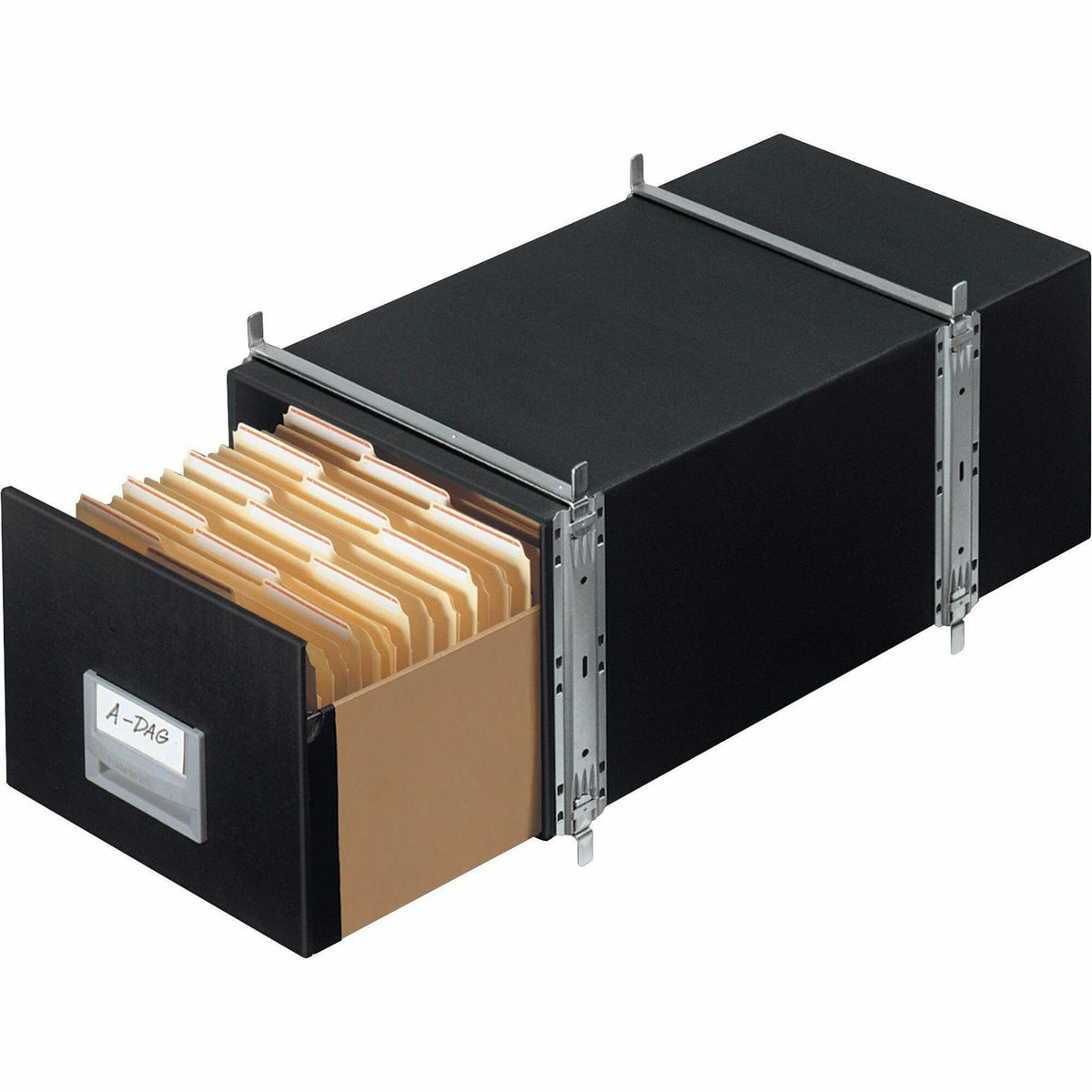Bankers Box Staxonsteel File Storage Drawer System - Letter - Internal Dimensions: 12" Width x 24" Depth x 10.50" Height