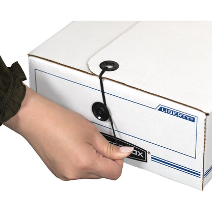 Bankers Box Liberty Check and Form Boxes - Internal Dimensions: 9" Width x 23" Depth x 4" Height - 12 / Carton