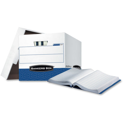 Bankers Box DataPak Storage Box 14-7/8" x 11 - Internal Dimensions: 12.75" Width x 16" Depth x 12.50" Height - 12 / Cart