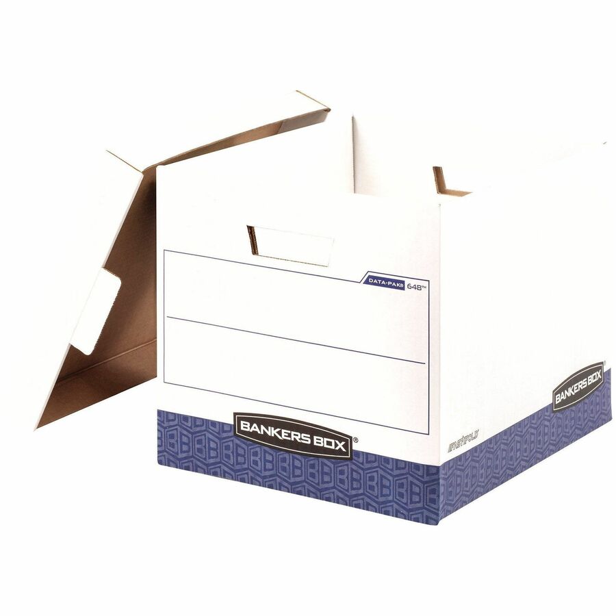 Bankers Box DataPak Storage Box 14-7/8" x 11 - Internal Dimensions: 12.75" Width x 16" Depth x 12.50" Height - 12 / Cart