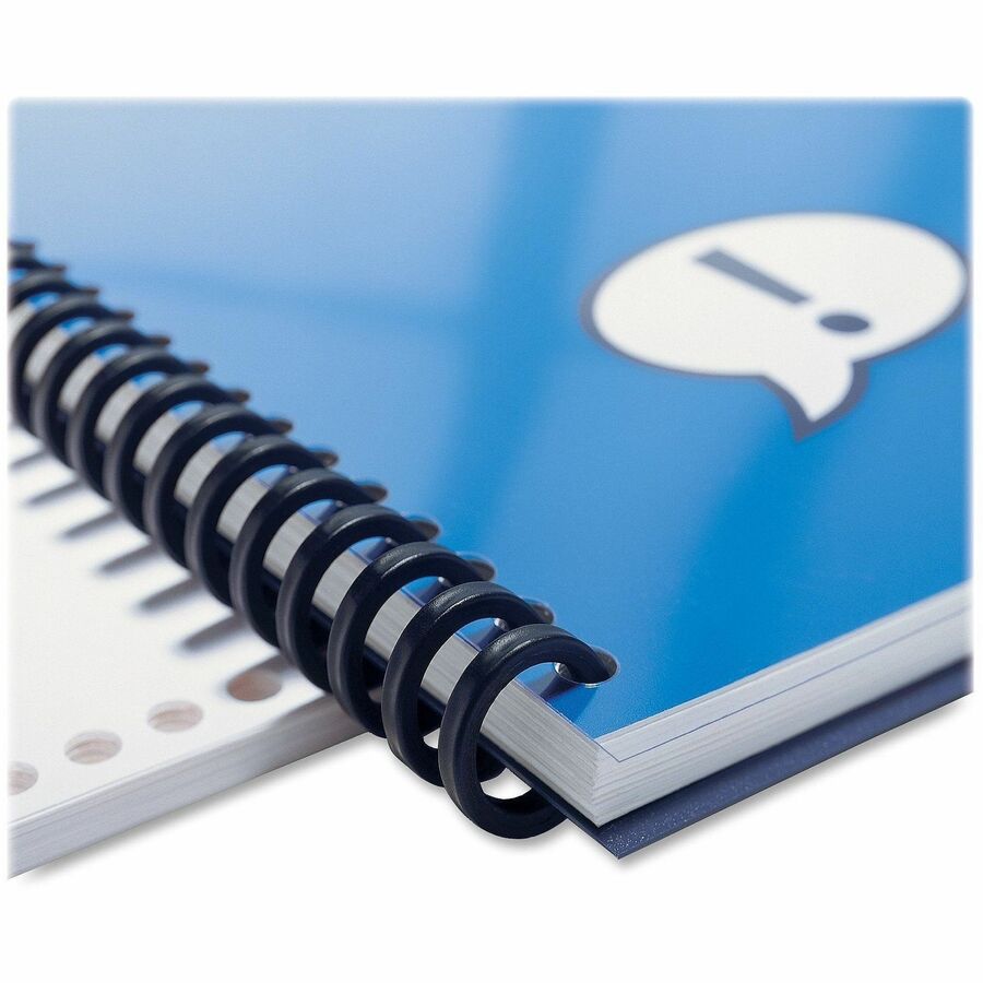 GBC ProClick Binding Spines - 0.3" Diameter - 0.31" Maximum Capacity - 45 x Sheet Capacity - For Letter 8 1/2" x 11" She