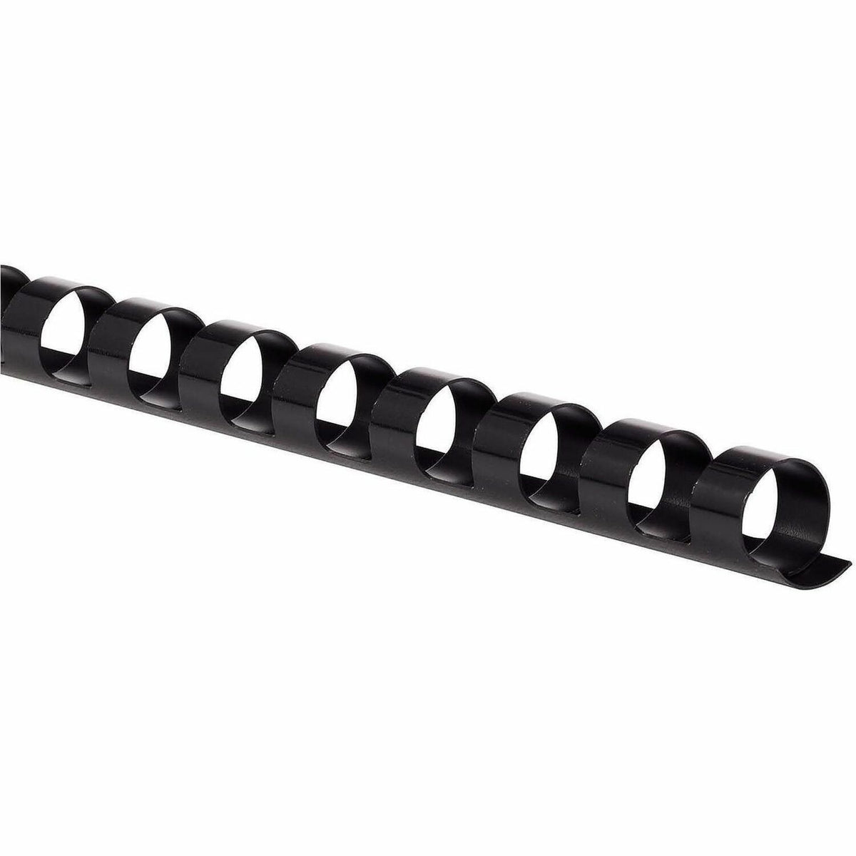 GBC CombBind Binding Spines - 0.37" Maximum Capacity - 60 x Sheet Capacity - For Letter 8 1/2" x 11" Sheet - 19 x Rings 