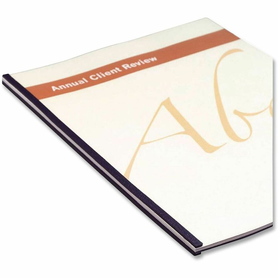 ACCO VeloBind Reclosable 4-pin Binding Spines - 2" Maximum Capacity - 200 x Sheet Capacity - Blue - Plastic - 25 / Pack
