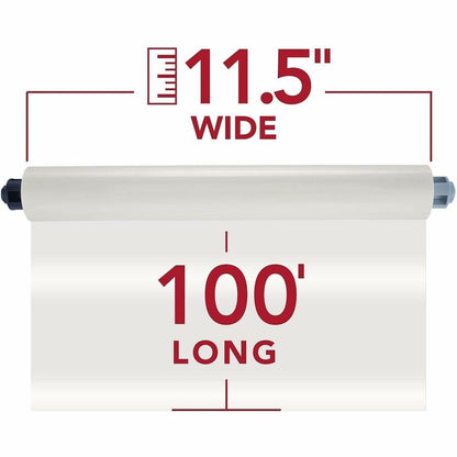 GBC EZ Load Blue End Cap Laminating Roll Film - Laminating Pouch/Sheet Size: 12" Width x 300 ft Length x 1.70 mil Thickn