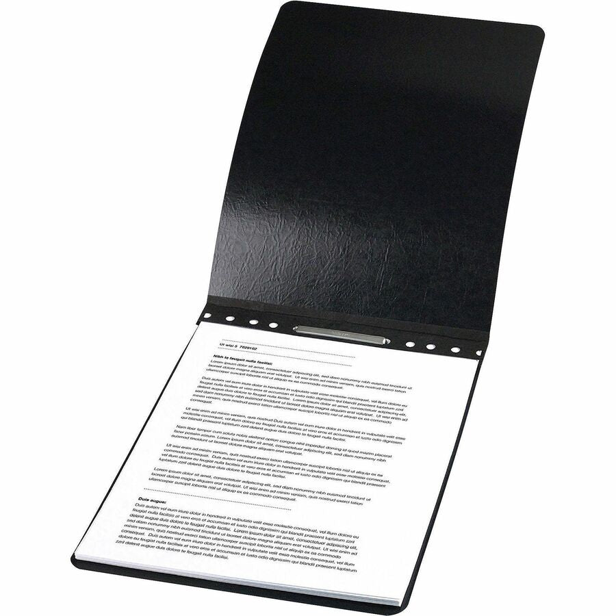 ACCO Presstex Legal Recycled Report Cover - 2" Folder Capacity - 8 1/2" x 14" - 20 pt. - Black - 1 Each