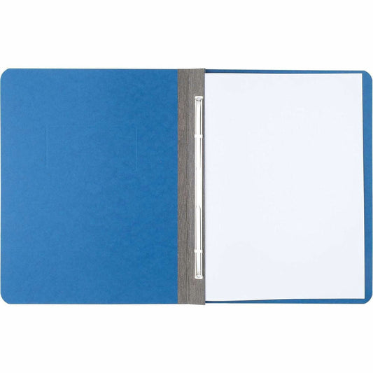 ACCO Presstex Letter Recycled Report Cover - 3" Folder Capacity - 8 1/2" x 11" - 20 pt. - Light Blue - 60% Recycled - 1 