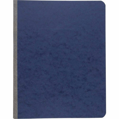 ACCO Presstex Letter Recycled Report Cover - 3" Folder Capacity - 8 1/2" x 11" - 20 pt. - Dark Blue - 60% Recycled - 1 E