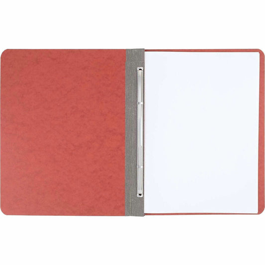 ACCO Presstex Letter Recycled Report Cover - 3" Folder Capacity - 8 1/2" x 11" - 20 pt. - Red - 60% Recycled - 1 Each