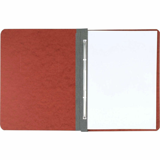 ACCO Letter Recycled Report Cover - 3" Folder Capacity - 8 1/2" x 11" - 20 pt. - Red - 50% Recycled - 1 Each