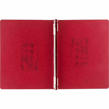 ACCO PRESSTEX Unburst Sheet Covers - 6" Binder Capacity - Fanfold - 11" x 14 7/8" Sheet Size - Executive Red - Recycled 
