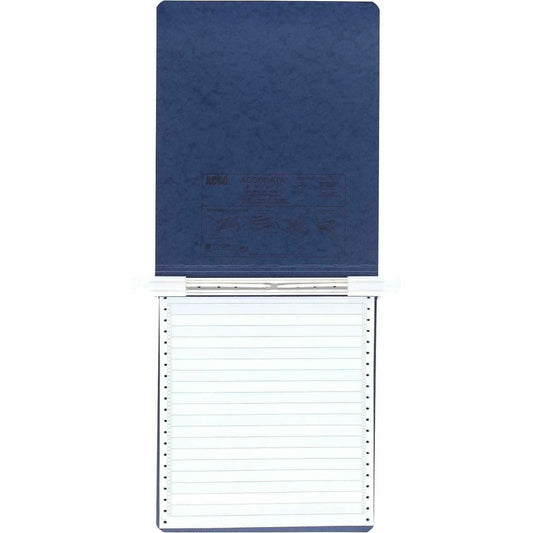 ACCO PRESSTEX Unburst Sheet Covers - 6" Binder Capacity - 9 1/2" x 11" Sheet Size - Dark Blue - Recycled - 1 Each