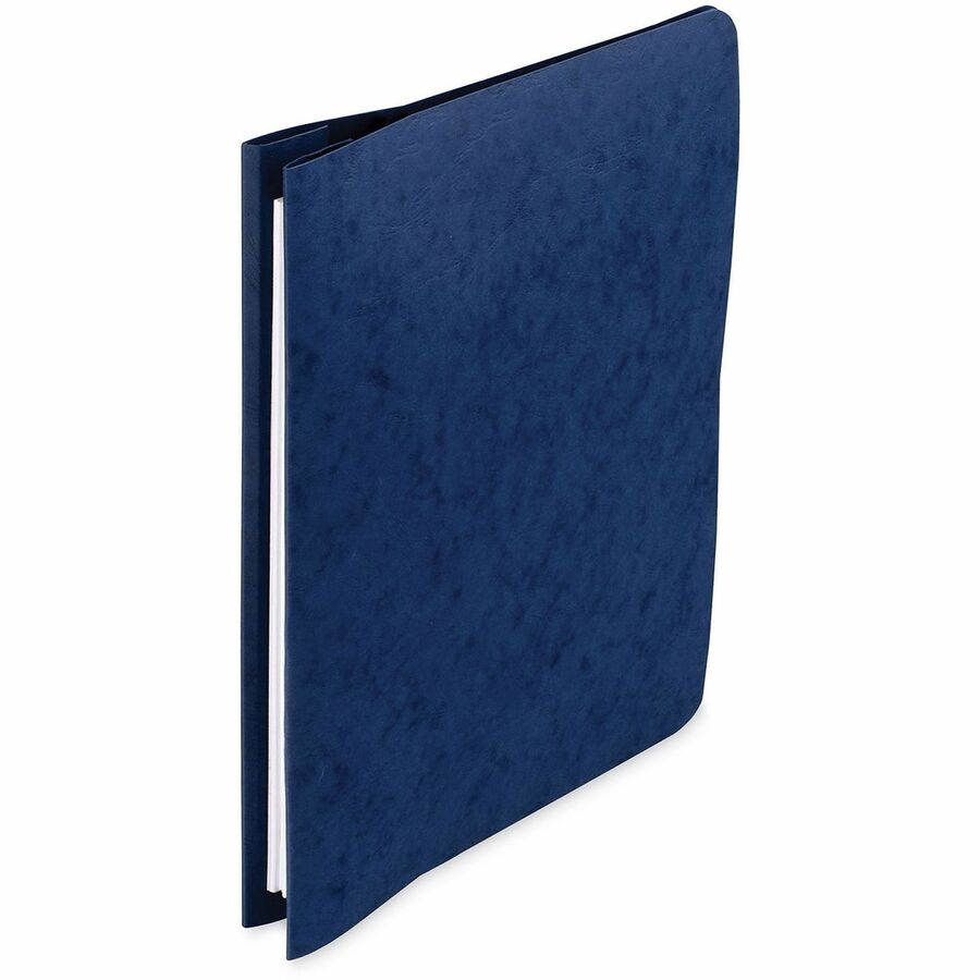 ACCO Presstex Hanging Data Binder - 6" Binder Capacity - 8 1/2" x 12" Sheet Size - Fastener: Post - Presstex - Dark Blue