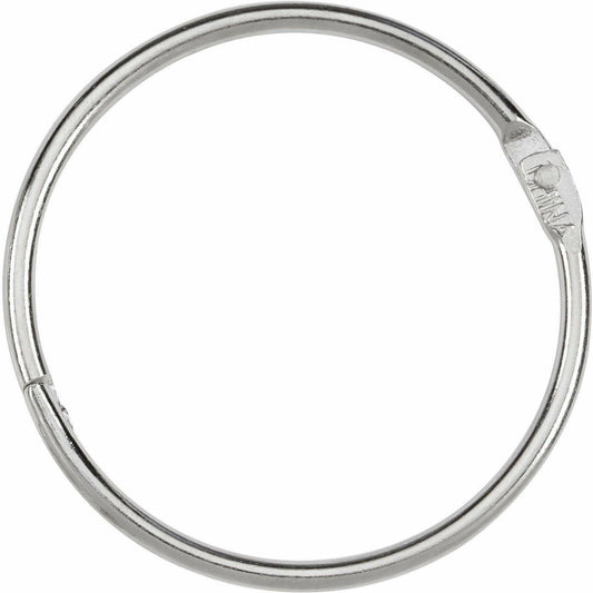 ACCO Loose-Leaf Rings - 2" Maximum Capacity - 375 x Sheet Capacity - Silver - Nickel - 50 / Box