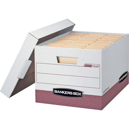 R-Kive File Storage Box - Internal Dimensions: 12" Width x 15" Depth x 10" Height - 12 / Carton